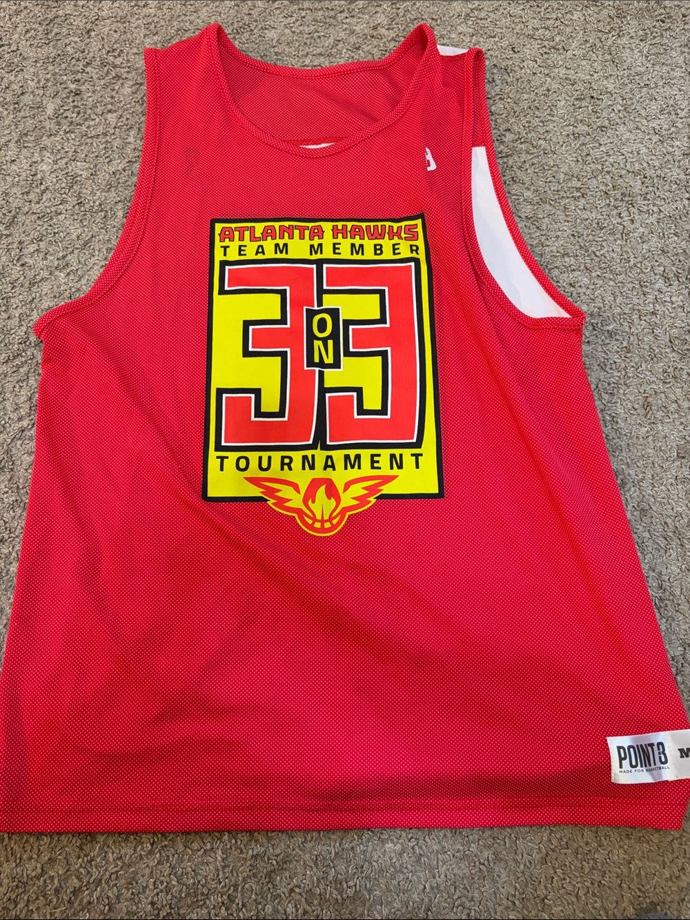 Atlanta Hawks Red Men’s Sleeveless Tournament Tank Top